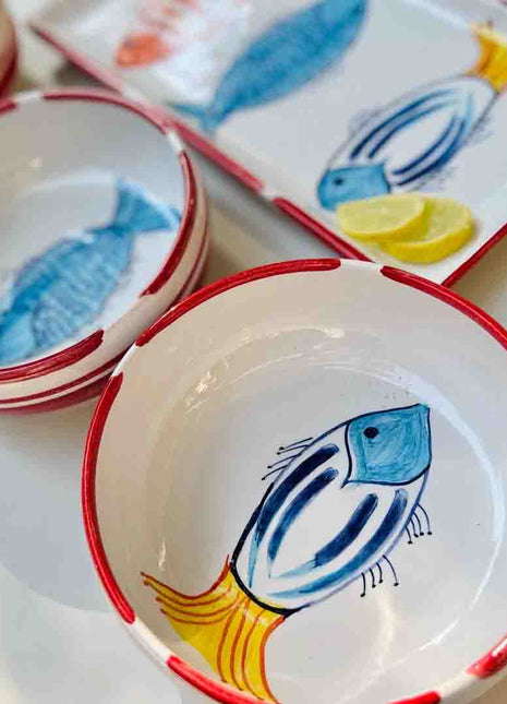 Khan Elsaada Oceans Serving Bowl
