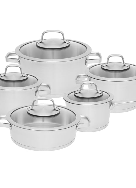 BergHoff Essentials 10 Pcs Cookware Set Manhattan