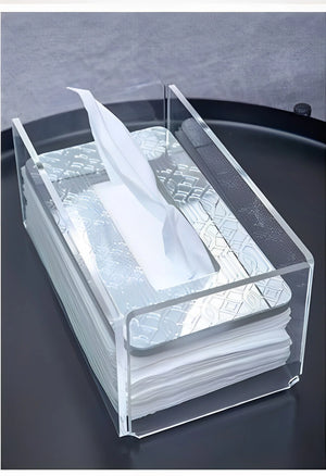 Zee Designs Plexi Glass Trellis Tissue Box