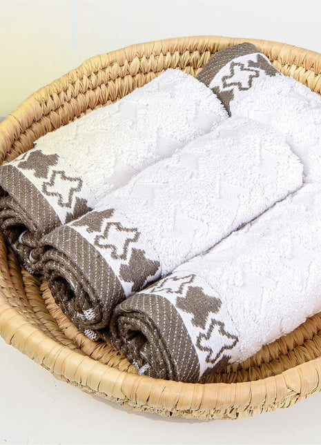 J Linens Grey Stars Mini-Set