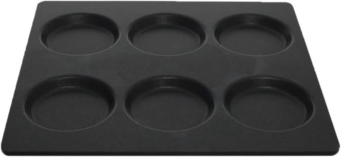 AMT Gastroguss Aluminum Muffin Tray 35 x 33 cm 6 Molds