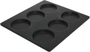 AMT Gastroguss Aluminum Muffin Tray 35 x 33 cm 6 Molds