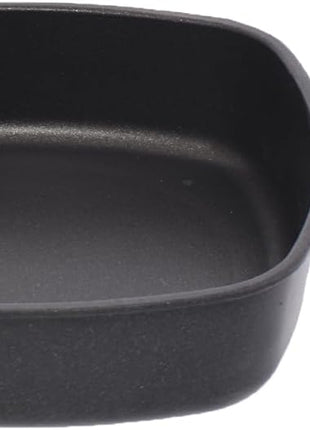 First Titanium Square Pan with Long Handle and Side Handle, 28 x 28 cm