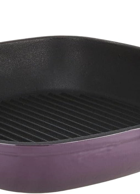BergHoff Ron 29cmx29cm Cast Iron Grill Pan Purple