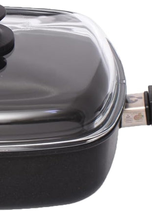 First Titanium Square Deep Pan with Removable Handle, 26 cm