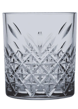 Pasabahce Timeless Old Fashioned Glass - Grey, 345 ml