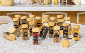 Spice Jar Set (24 Pcs)