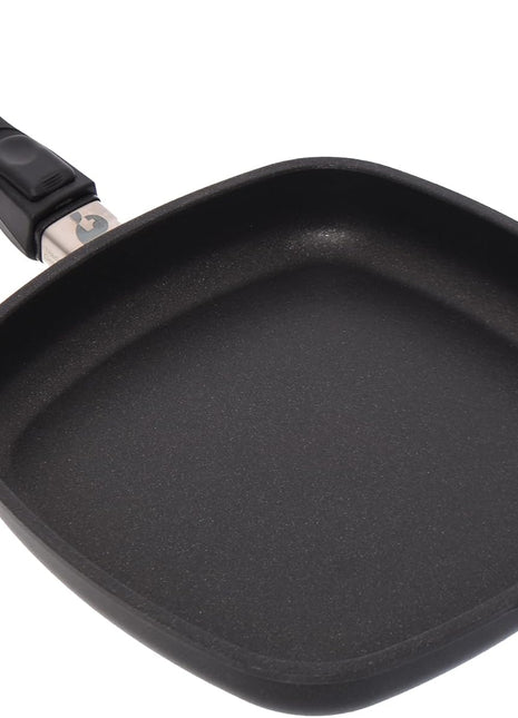 First Titanium Flat Square Pan with Removable Handle, 26 x 26 cm