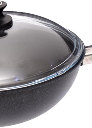 First Titanium Wok Pan with Removable Handle 28 cm
