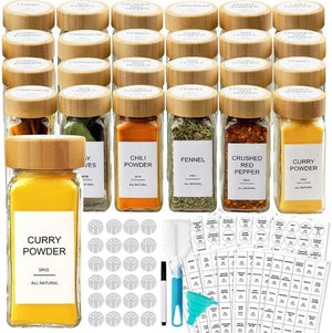 Spice Jar Set (24 Pcs)