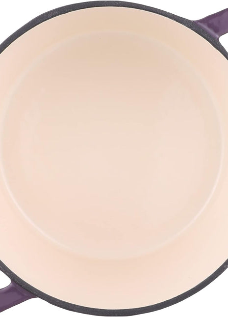 BergHoff Ron 21cm Cast Iron Round Dutch Oven Purple