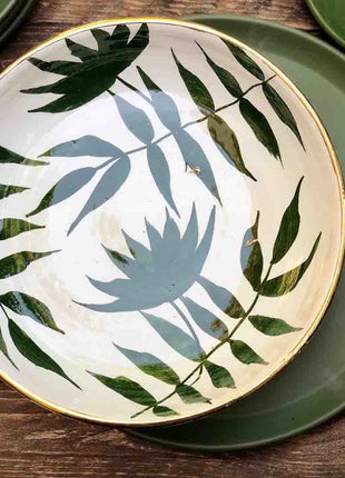 Khan Elsaada Palm Leaves Dinner Set
