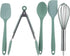 Danny Home Small Silicone Utensil Set of 5 Pieces (Mini Set)