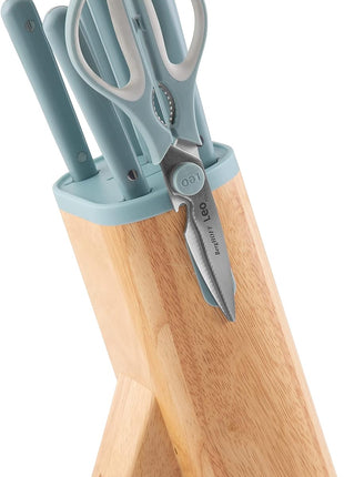 BergHoff Leo 7-pc Knife Block Set Slate