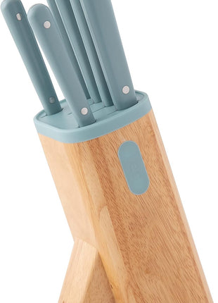 BergHoff Leo 7-pc Knife Block Set Slate