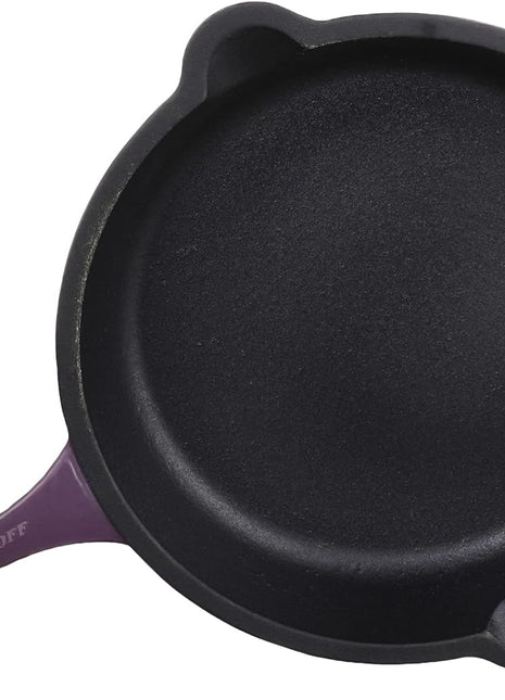 BergHoff Ron 27cm Cast Iron Fry Pan Purple