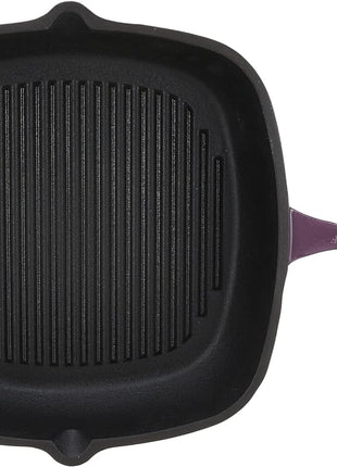 BergHoff Ron 29cmx29cm Cast Iron Grill Pan Purple