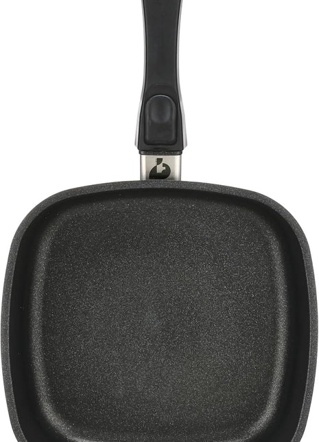 First Titanium Deep Square Pan with Removable Handle, 24 x 24 cm