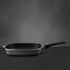 BergHoff Gem Square Grill Pan with Detachable Handle Grey 28 cm