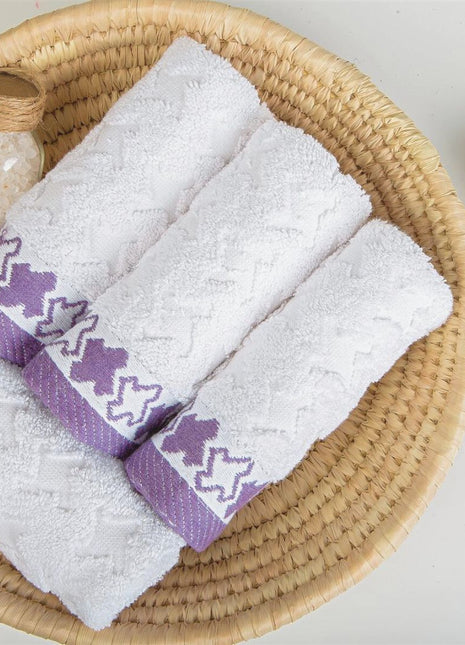J Linens Lavender Stars Mini-set