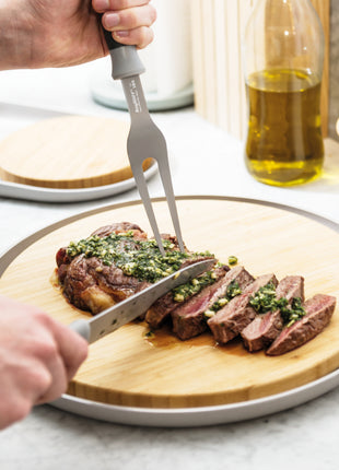 BergHoff Leo 2 Pcs Carving Set Grey