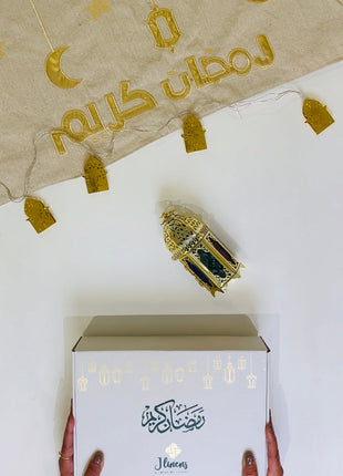 J Linens Ramadan Box Stars Hand Towel