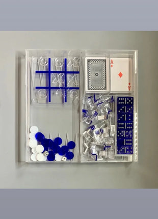 Zee Designs Plexiglass 5-in-1 Game Box