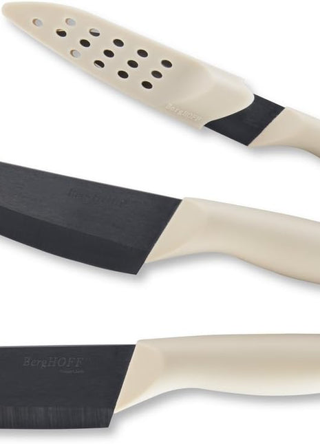 BergHoff Essentials 3 piece ceramic knife set