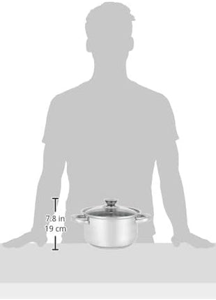 BergHoff Essentials 6 Pcs Cookware Set Gourmet Stainless Steel