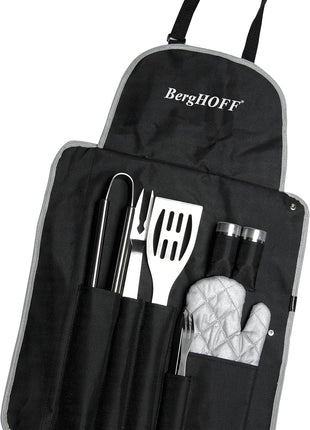 BergHoff Essentials 9 Pcs Barbecue Set in Apron