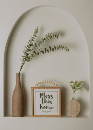 The Words Co Heartleaf Wooden Vase