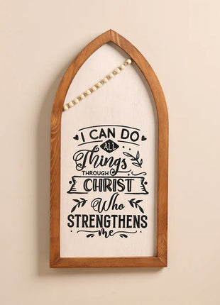 The Words Co I Can Do All Things Boho Frame