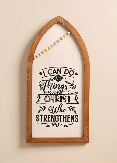 The Words Co I Can Do All Things Boho Frame