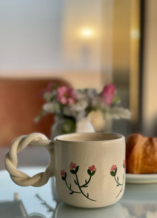 Terratale Pottery Creamy Blossom