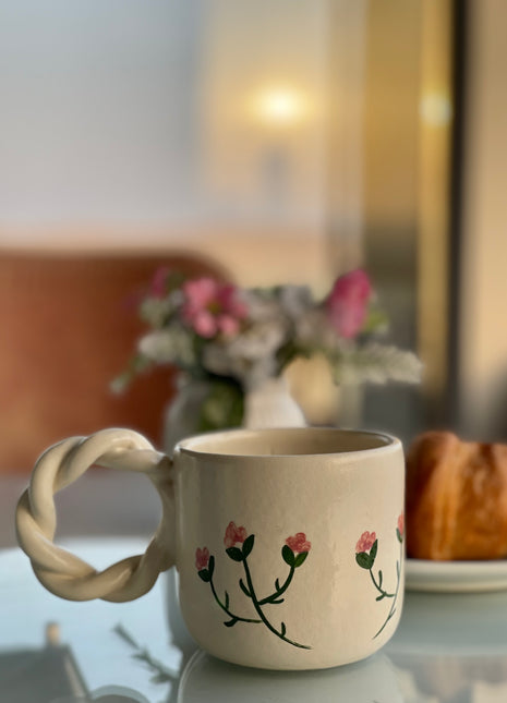 Terratale Pottery Creamy Blossom