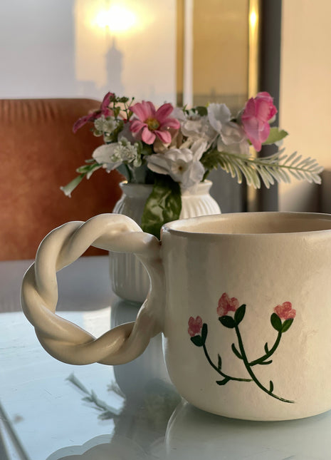 Terratale Pottery Creamy Blossom