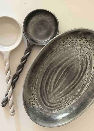 Khan Elsaada Minopoli Oval Deep Serving Platter