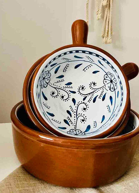 Khan Elsaada Floral Round Pan