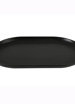 Porland Seasons Oval Serving Platter - Black, 32x20cm