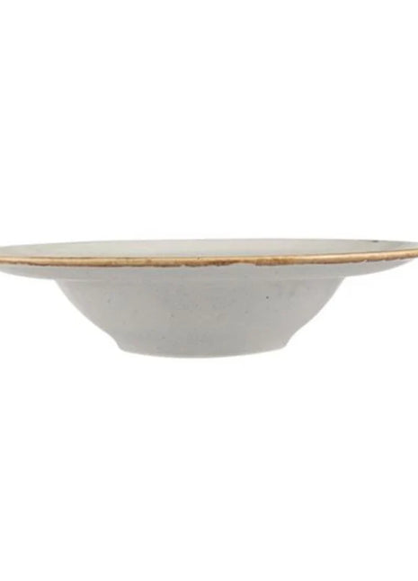 Porland Seasons Pasta Plate - Light Grey, 26cm