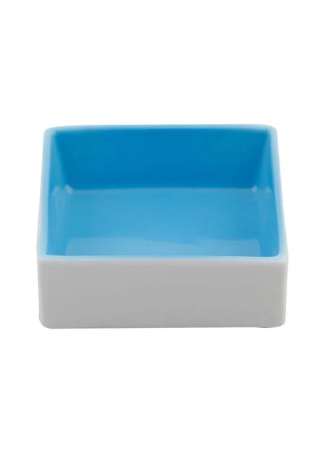 Porland Rainbow Nut Plate - Blue, (Set of 2) 8x8cm