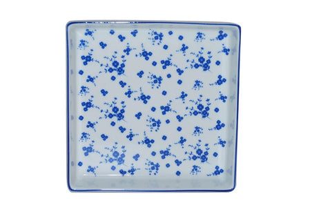 Porland Blue Passion Plate - 15x15cm