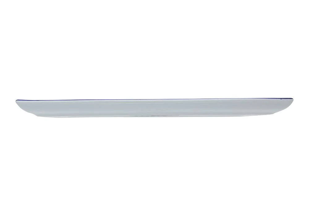 Porland Blue Passion Rectangular Plate - 35x16cm