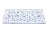 Porland Blue Passion Rectangular Plate - 35x16cm