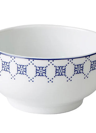 Porland Blue Passion Bowl - Diamond Pattern, 11cm