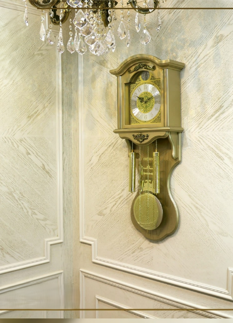 Big Ben Pendulum Wooden Wall Clock
