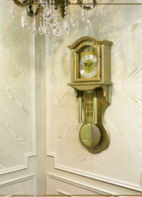 Big Ben Pendulum Wooden Wall Clock