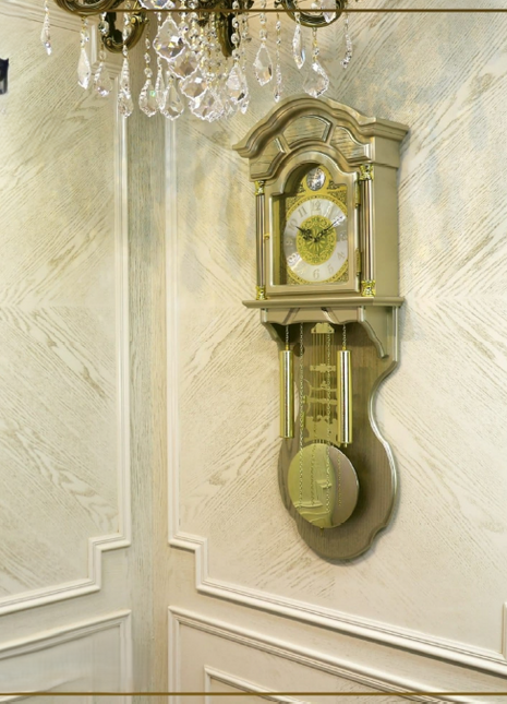 Big Ben Pendulum Wooden Wall Clock
