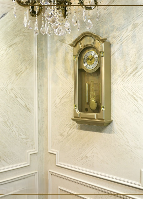 Big Ben Pendulum Wooden Wall Clock