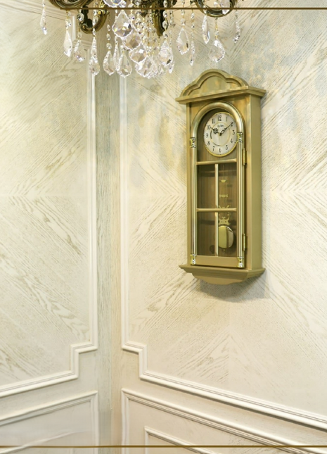 Big Ben Pendulum Wooden Wall Clock